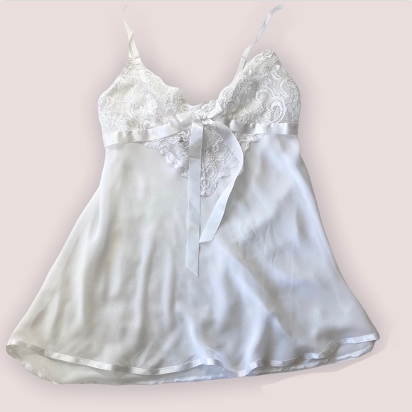 Seductive wear by Cinema Etoile Lace Baby Doll Chemise - Picture 2 of 9